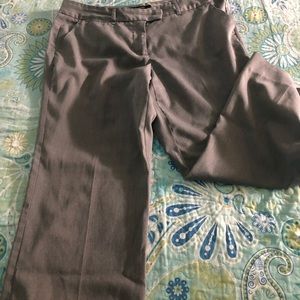 Charcoal heather pant suit